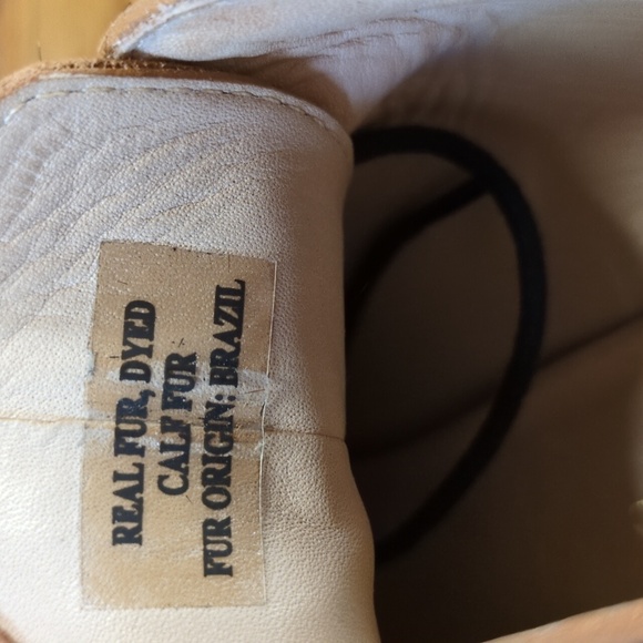 Kate Spade Leopard Print Calf Fur Ankle Bootie Size 6.5 - Picture 12 of 13